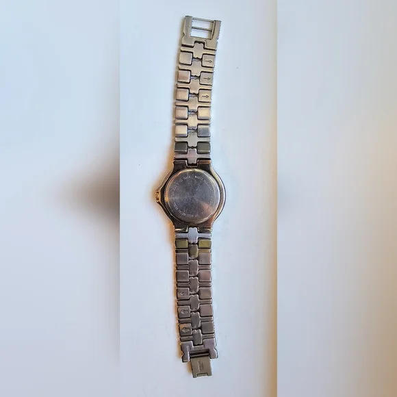 Bulova Infinity Collection wristwatch, two-tone. Unisex EUC! - Picture 5 of 16